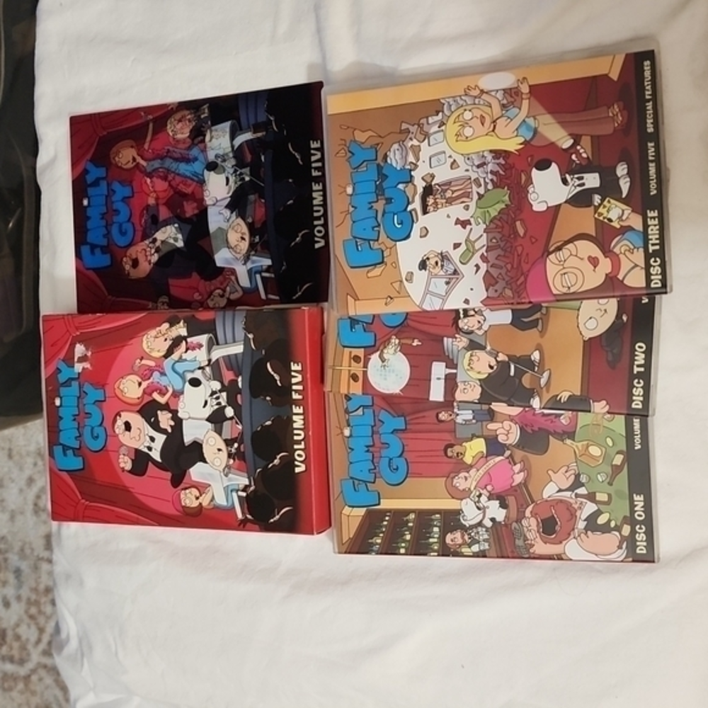 Family Guy Volume‎ Five DVDS